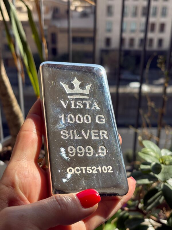 شمش نقره 1000 گرمی ویستا - تصویر 4