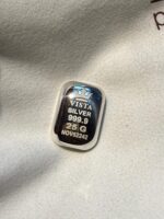 شمش نقره 25 گرمی ویستا